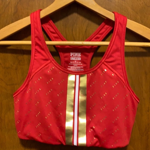 PINK Victoria's Secret Other - PINK by Victoria’s Secret Red Sports Bra